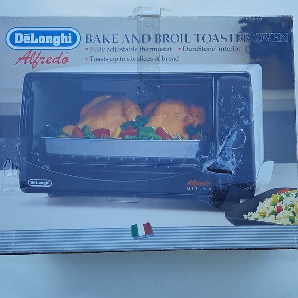 DeLonghi XU-625W Alfredo Ultima Bake and Broil Toaster Oven - Picture 2 of 4